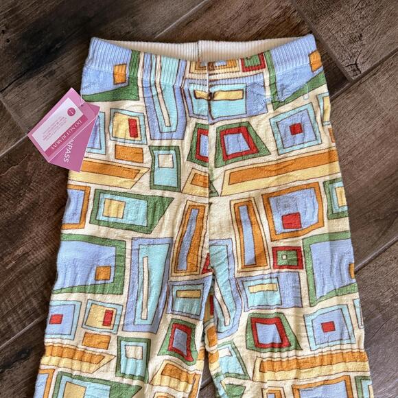 HOUSE OF SUNNY Pepperland Puzzle Print High Rise Knit Pants, Multi, 2 - Picture 13 of 13